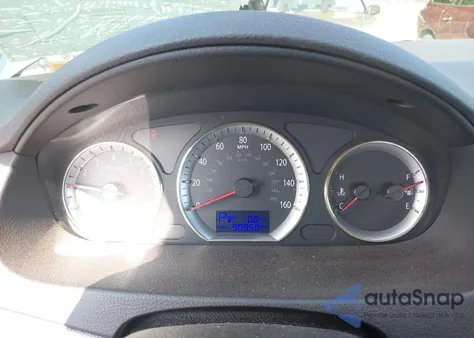 2009 Hyundai Sonata Gls z USA, uszkodzony, nr VIN 5NPET46C29H563010